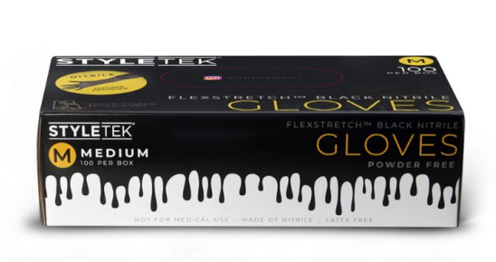 Black Nitrile Gloves