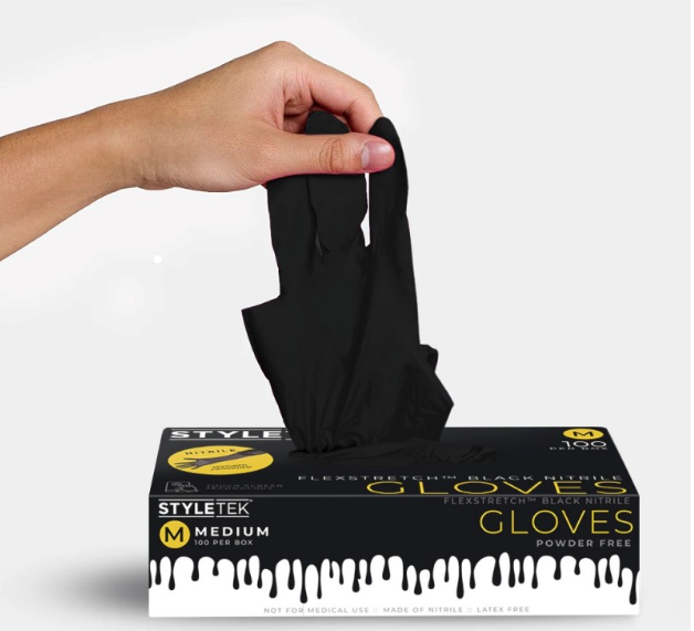 Black Nitrile Gloves