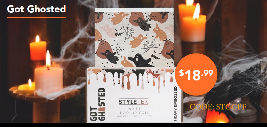 Limited Edition Got Ghosted Pop Up Foil 400 ct 5x11
