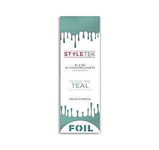 Tease Me Teal 5X16 Xl Balayage Sheets 200Ct
