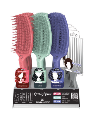 Curly Hair Collection- 16pc Display