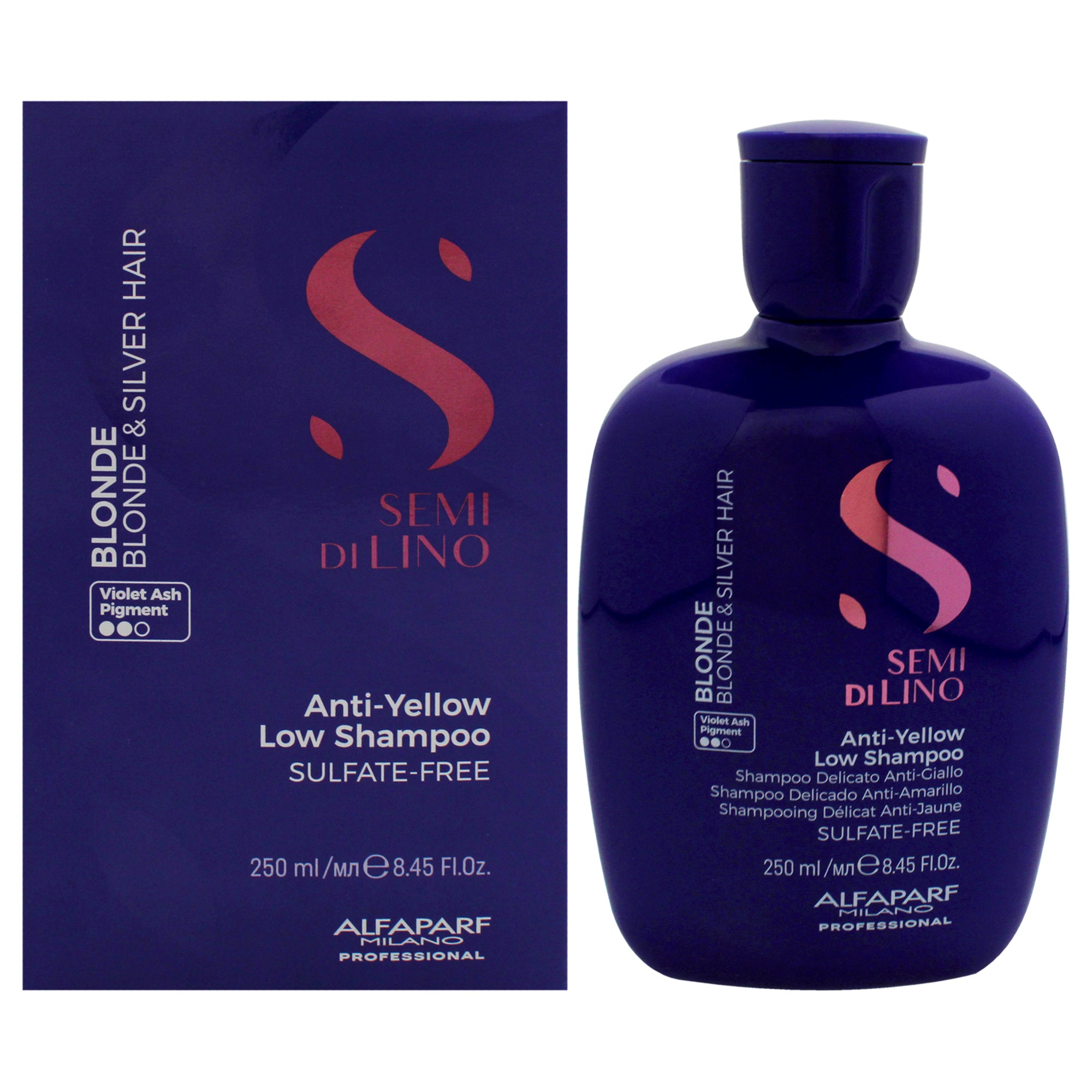 Semi Di Lino Blonde Anti-Yellow Low Shampoo