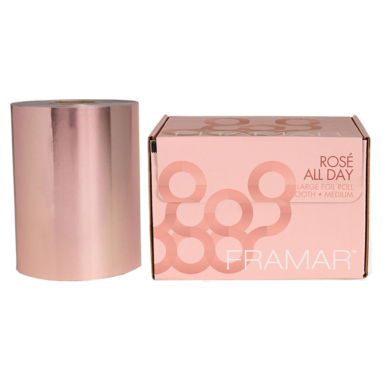 Framar Smooth Foil Roll Medium RosÃ© All Day 1600 ft.