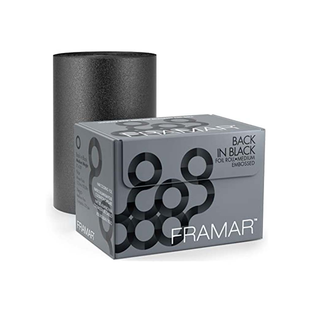 Embossed Back in Black Roll Foil (320ft)