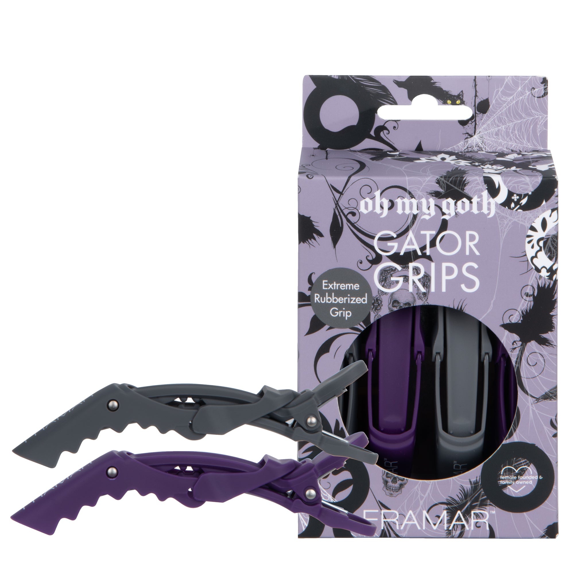 CLIPS: Gator Grips - 4 pk - Oh My Goth