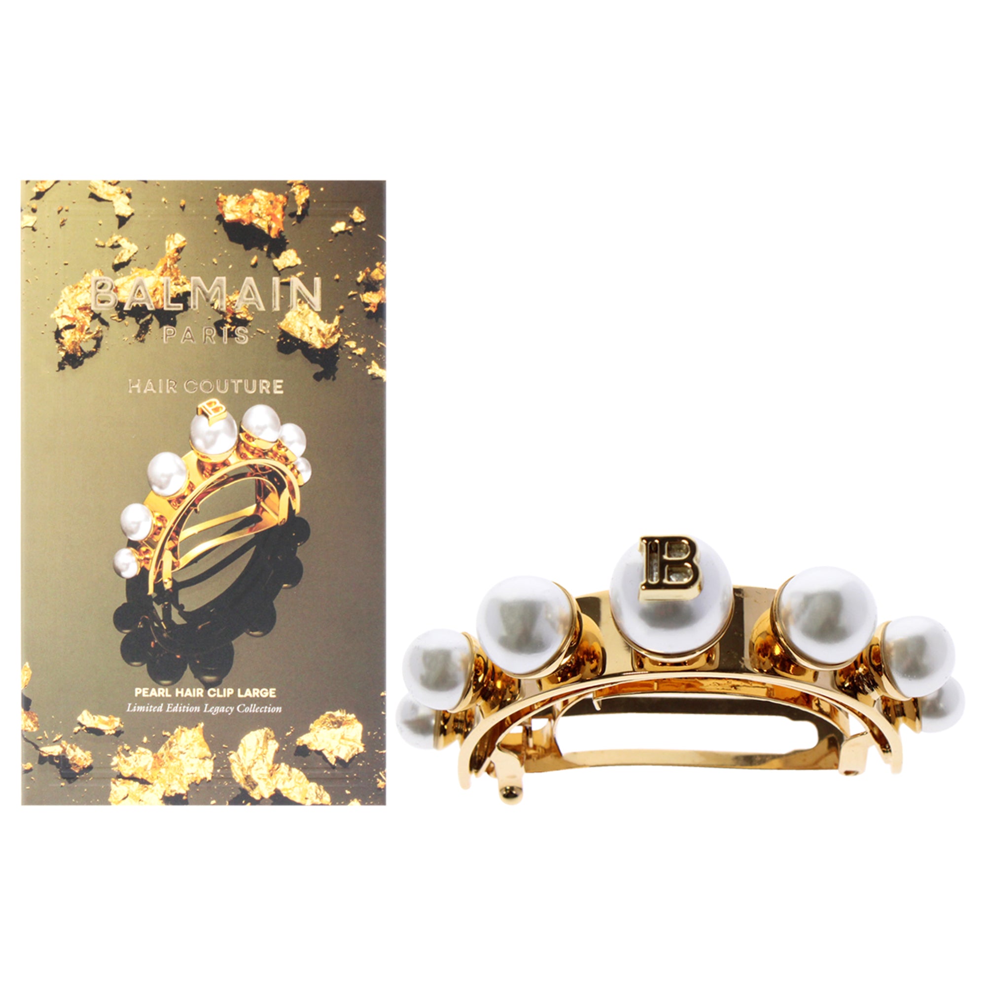 Pince a Cheveux Limited Edition Large Pearl