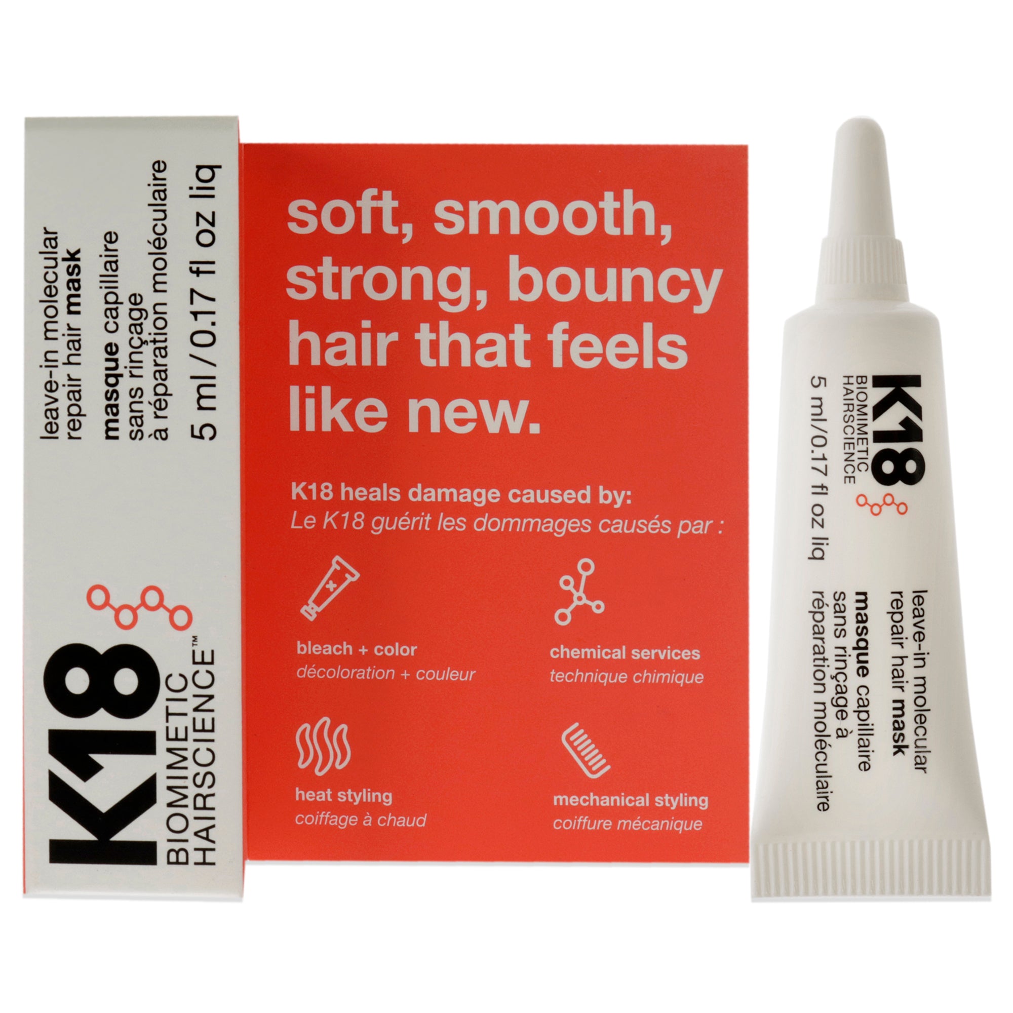 Leave-in Molecular Repair Hair Mask