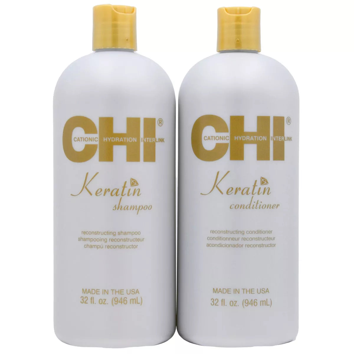 Keratin Shampoo/Conditioner Duo