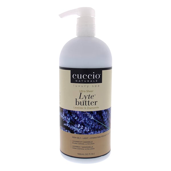 Cuccio Lavender & Chamomile Lyte Ultra Sheer Body Butter