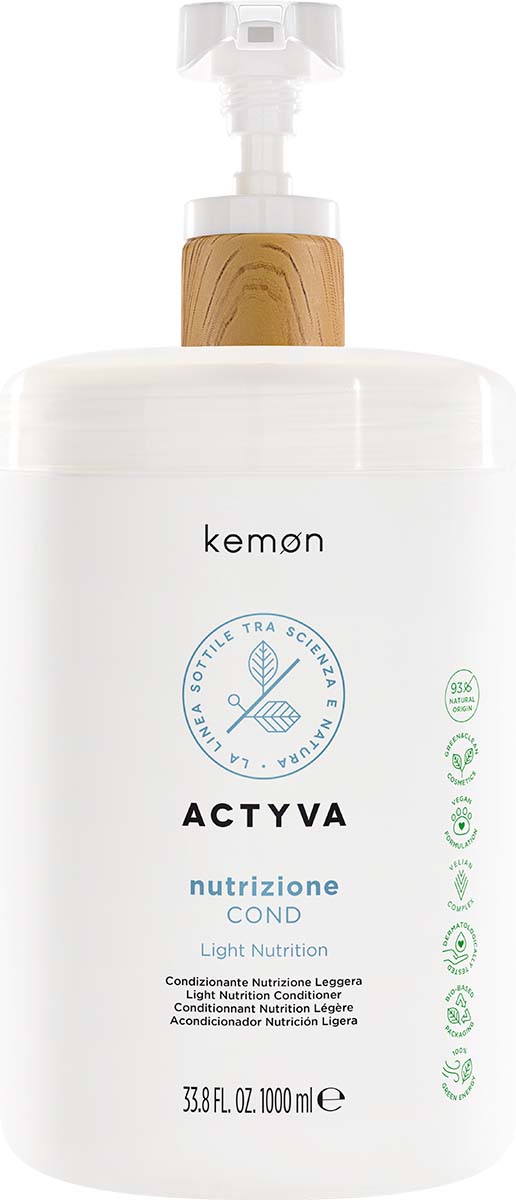 KEMON NUTRIZIONE RICCA MASK LITER w/ cap and pump