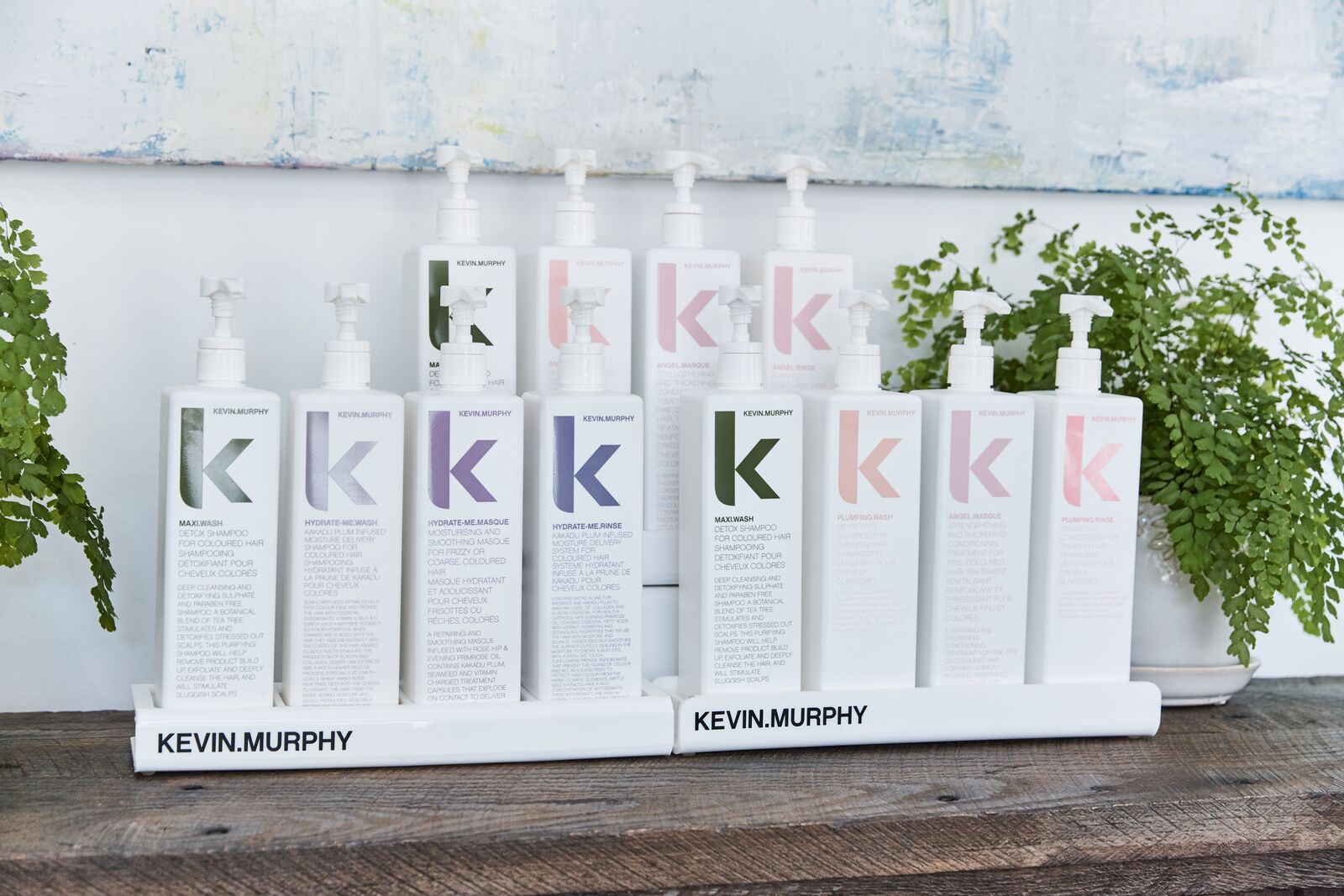 KEVIN.MURPHY BACK BAR DISPLAY SET