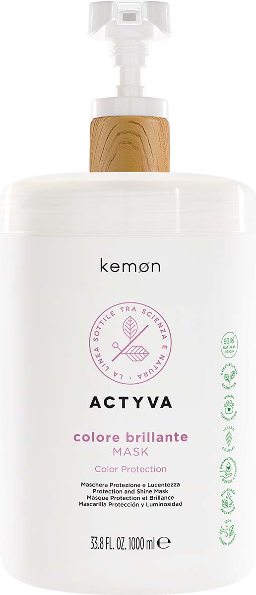 KEMON COLORE BRILLANTE MASK LITER w/ cap and pump