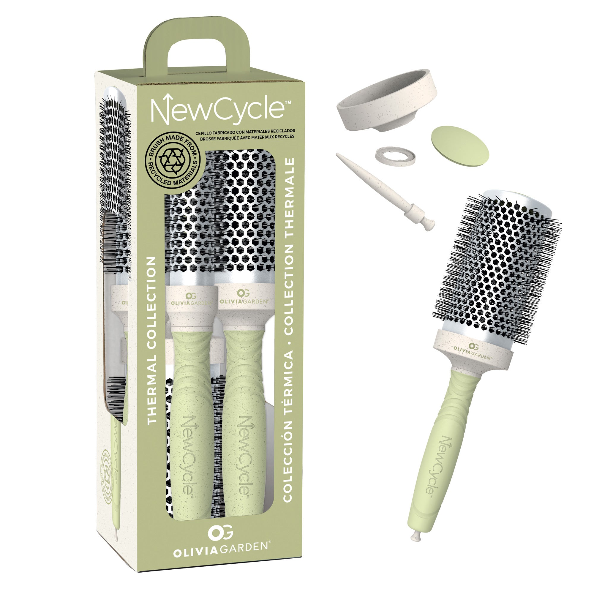 New Cycle Thermal Brush 4pc Box Set