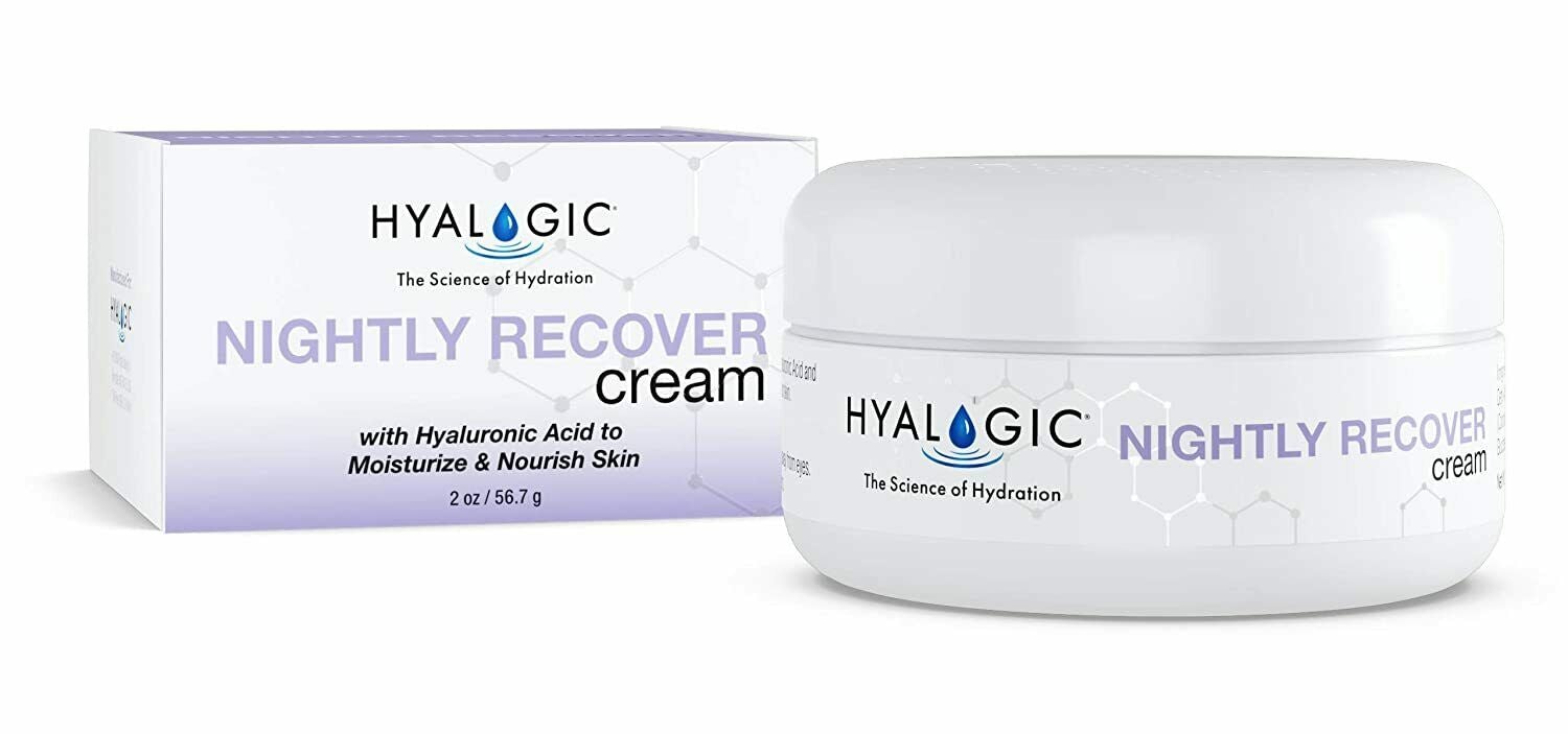 Step 6 - Hyalogic Nightly Recover Cream Moisturizer, 2 Oz