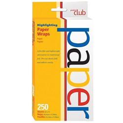 Highlighting Paper Wraps 250 ct