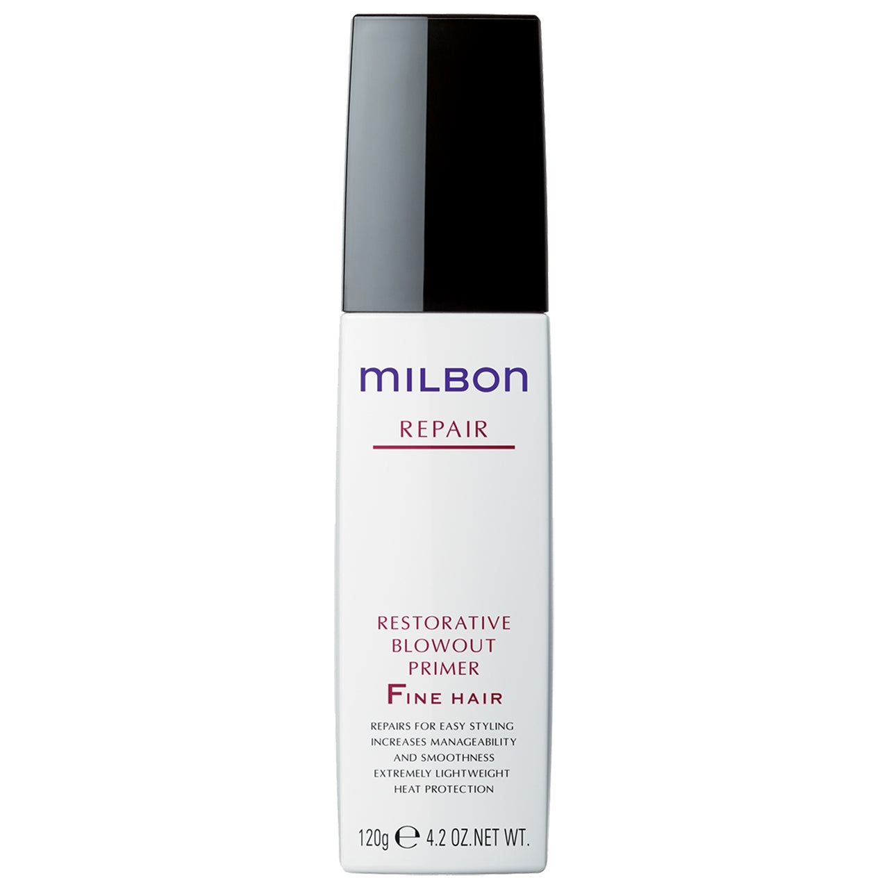 Milbon Restorative Blowout Primer For Fine Hair Monthly Sample 4.2 Fl. Oz.