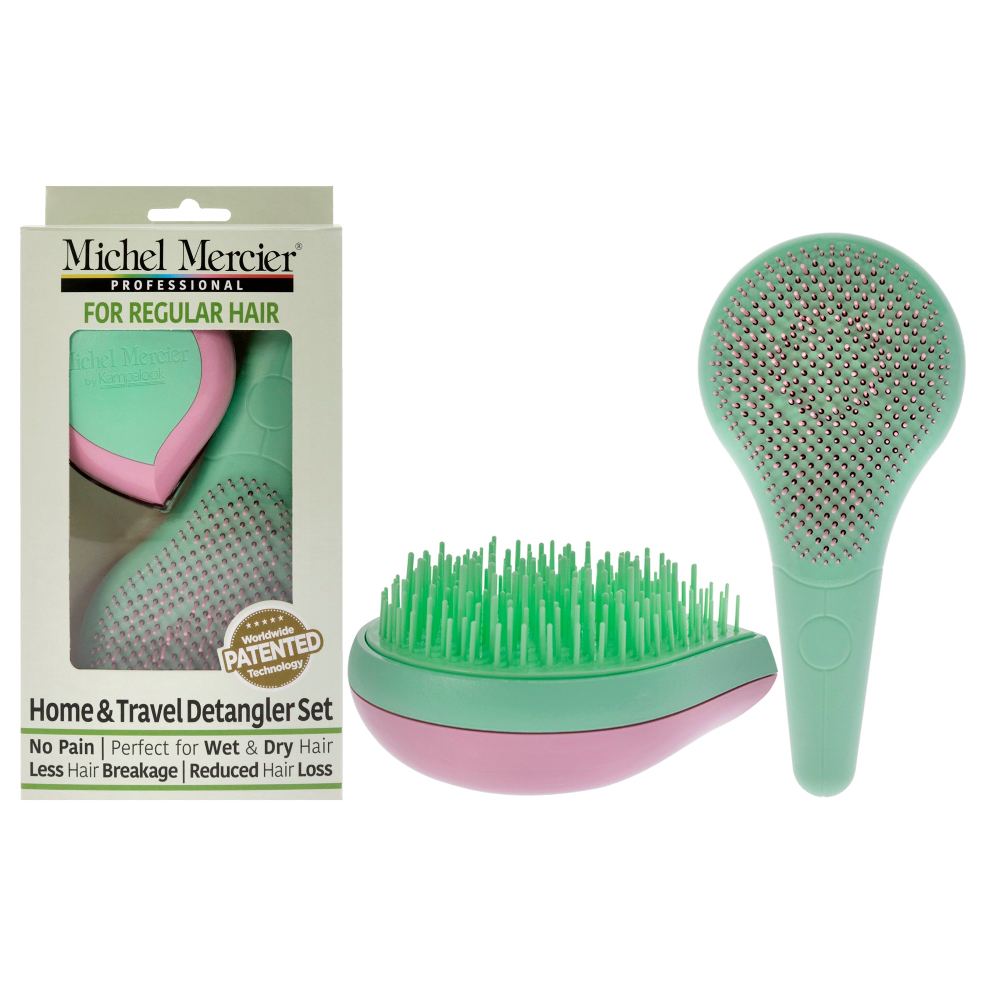 Home and Travel Detangler Set