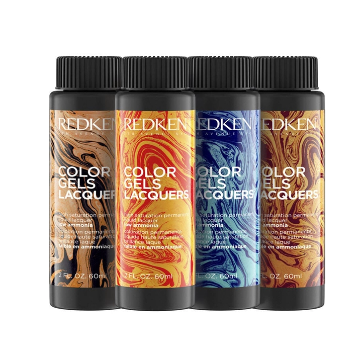 Color Gels Lacquers Permanent Liquid Color For Hair Color 2 oz