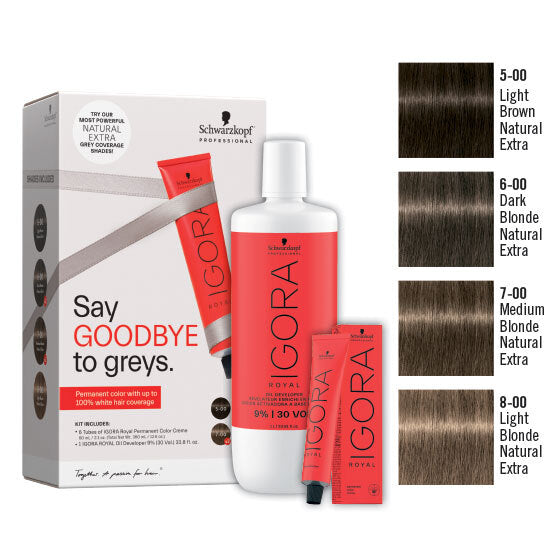 Igora Royal Say Goodbye To Greys 7pc Kit