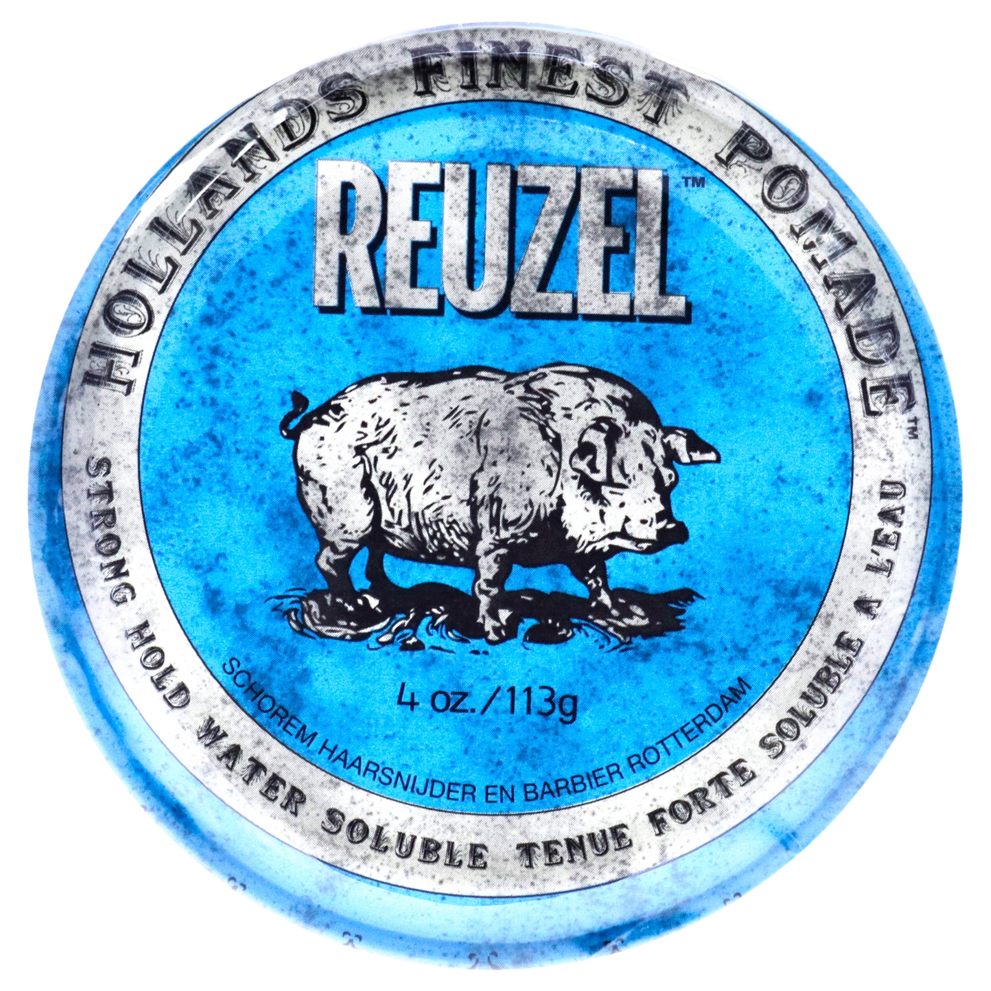 Blue Strong Hold Water Soluble Pomade