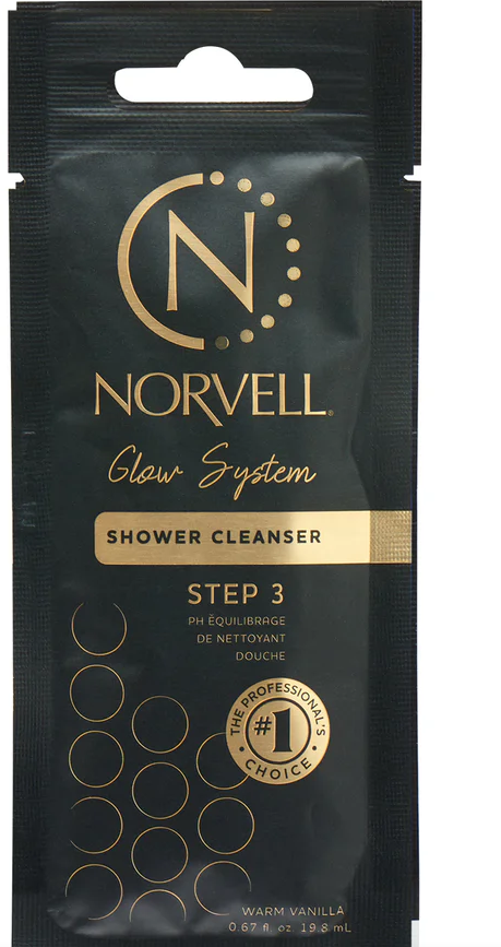 Glow system pH Balance Shower Cleanser packet