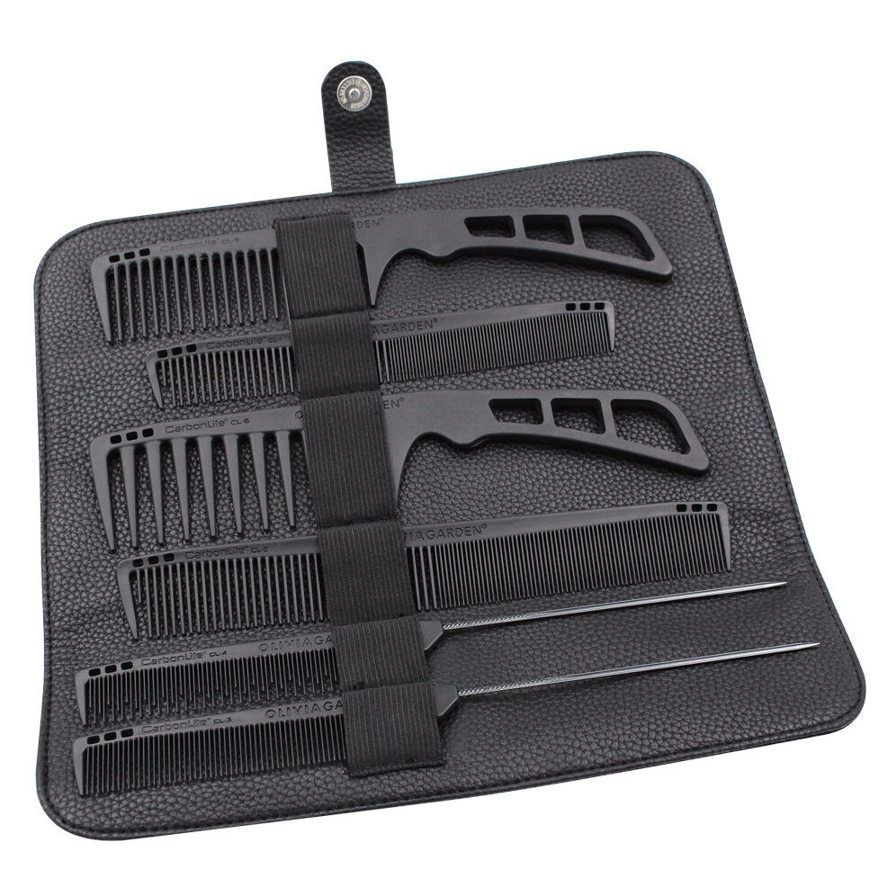 CarbonLite Comb Case with 6 CarbonLite Combs