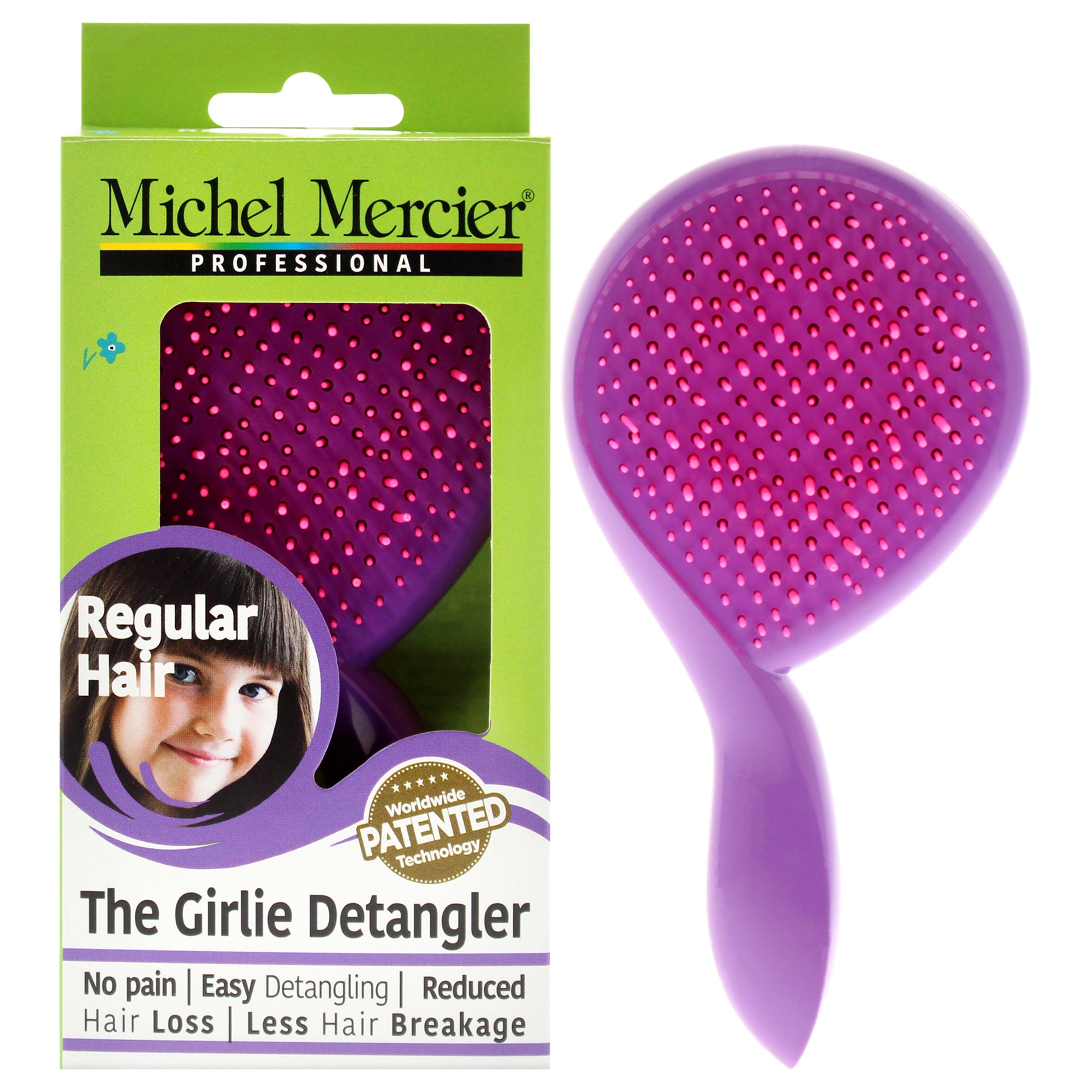 The Girlie Detangler Brush Regular Hair