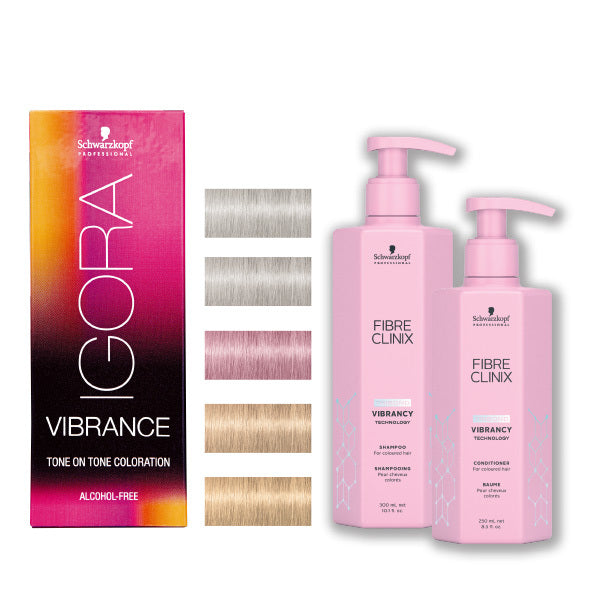 FIBRE CLINIX Vibrancy Shampoo & Conditioner + Free VIBRANCE Deal