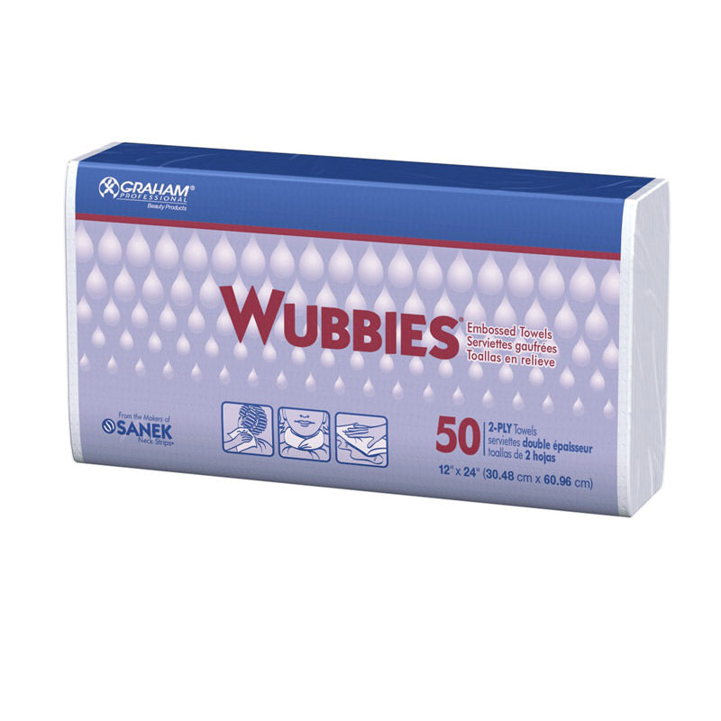 Wubbies Towels - 50/Pack 10Pk/Case