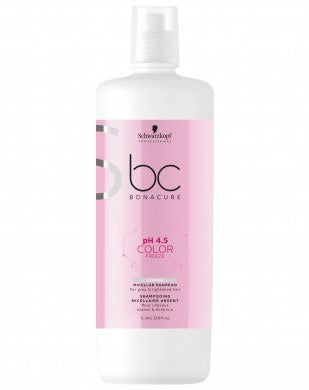 BC BONACURE® pH 4.5 COLOR FREEZE® Silver Micellar Shampoo