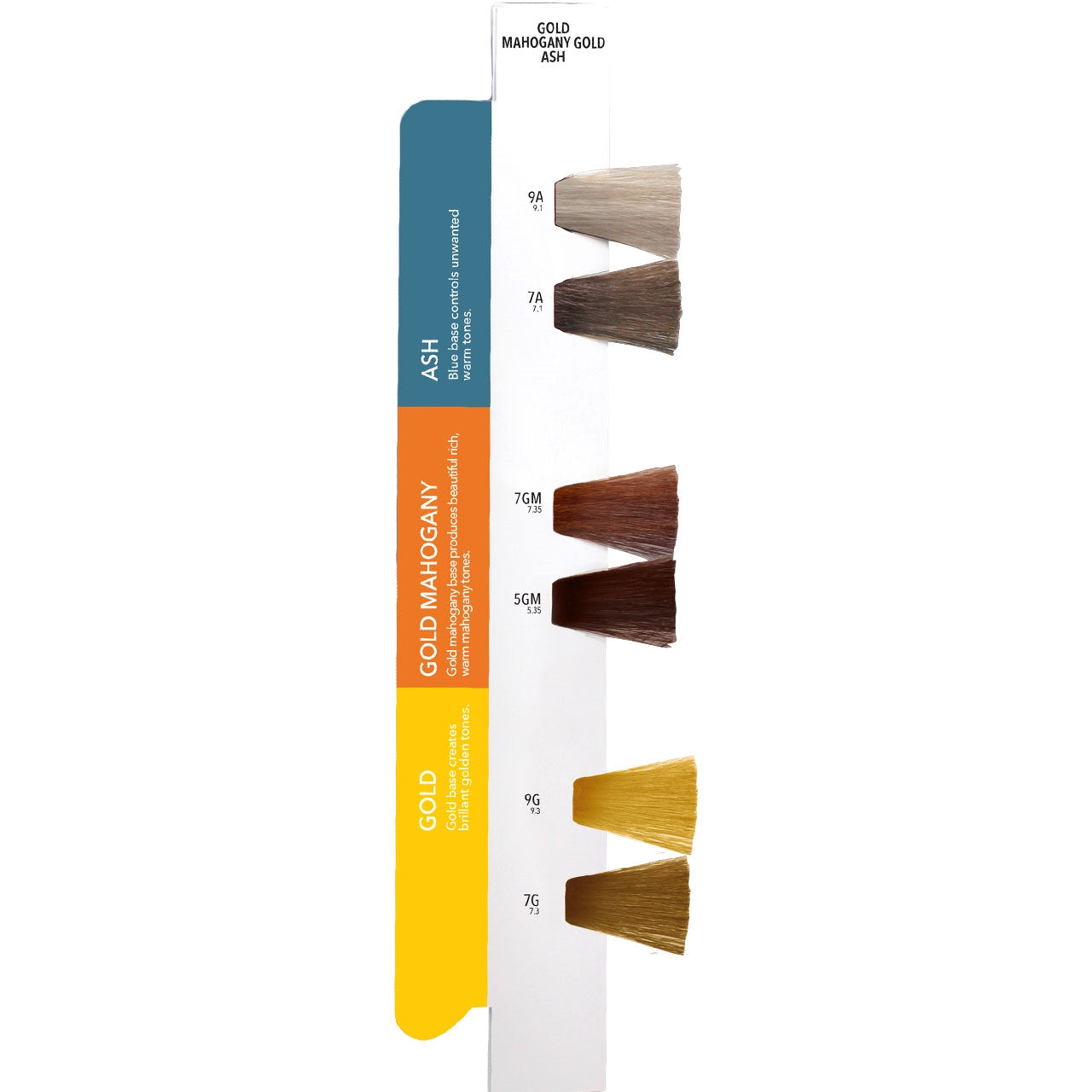 Aloxxi Updated ANDIAMO Swatch Book Strip